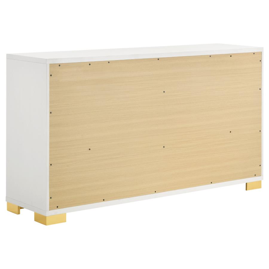 (image for) Marceline 6-drawer Dresser White