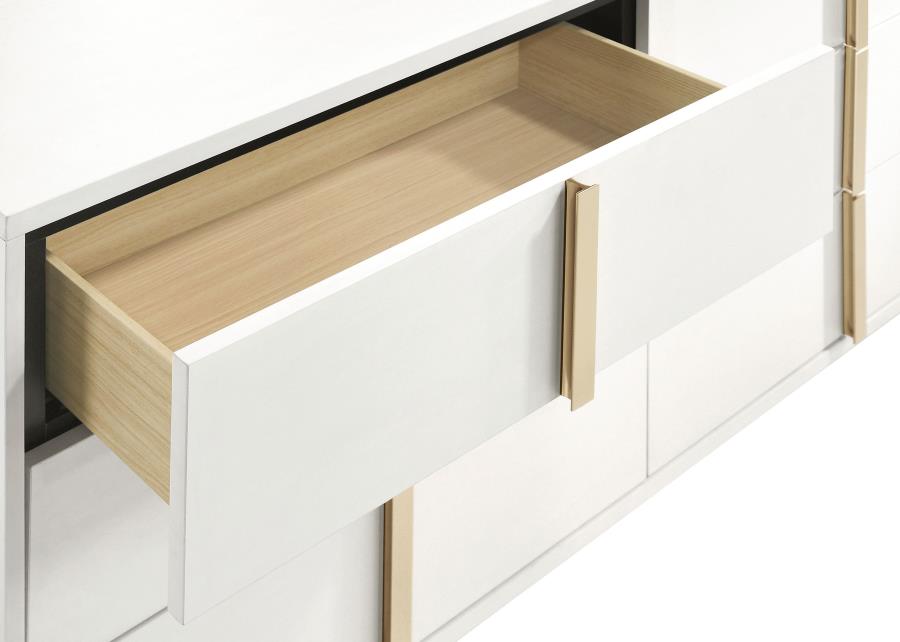 (image for) Marceline 6-drawer Dresser White