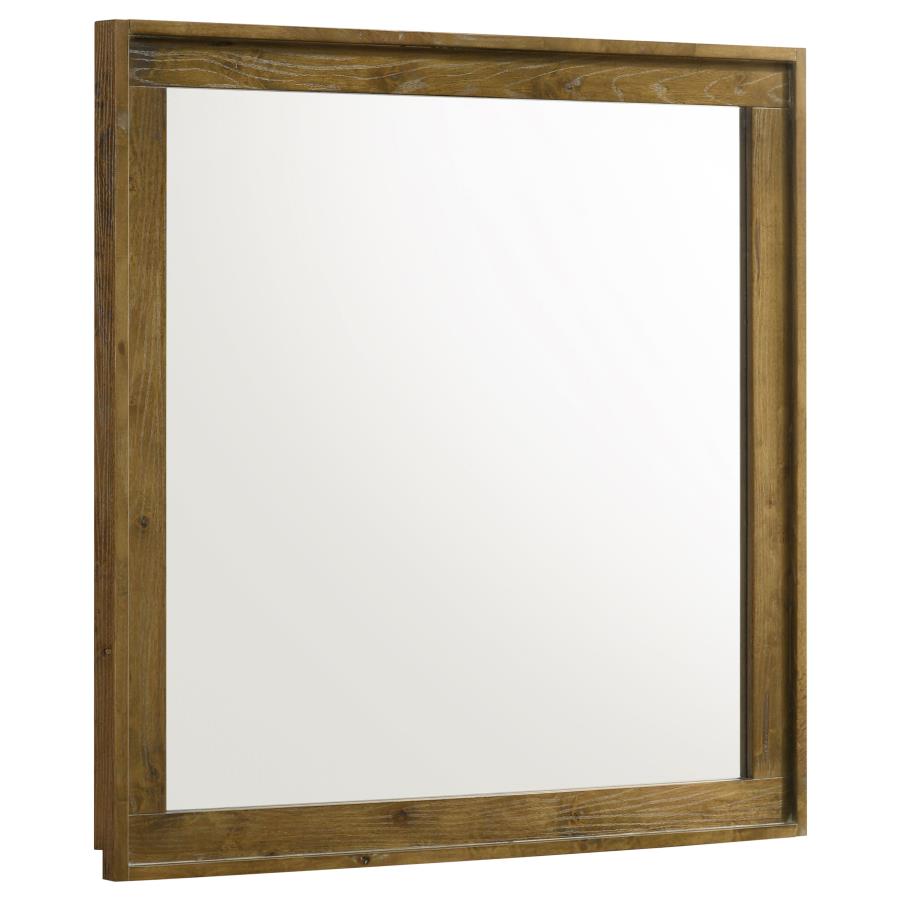 (image for) Henderson Dresser Mirror Medium Oak