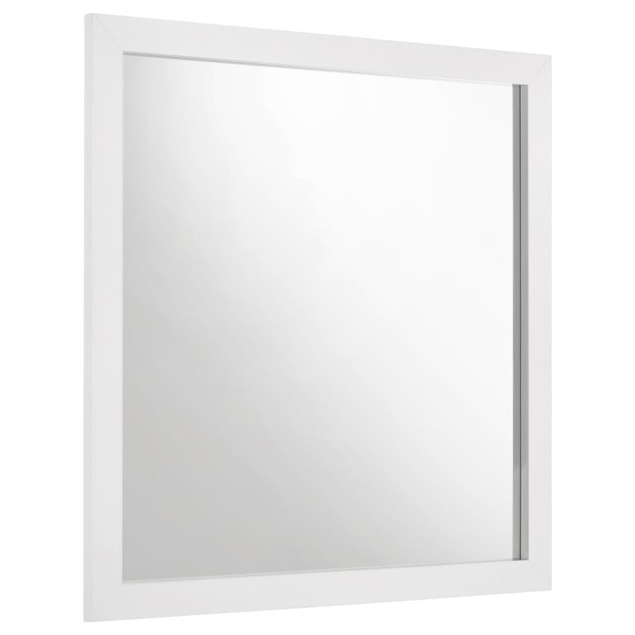 (image for) Ines Dresser Mirror White High Gloss