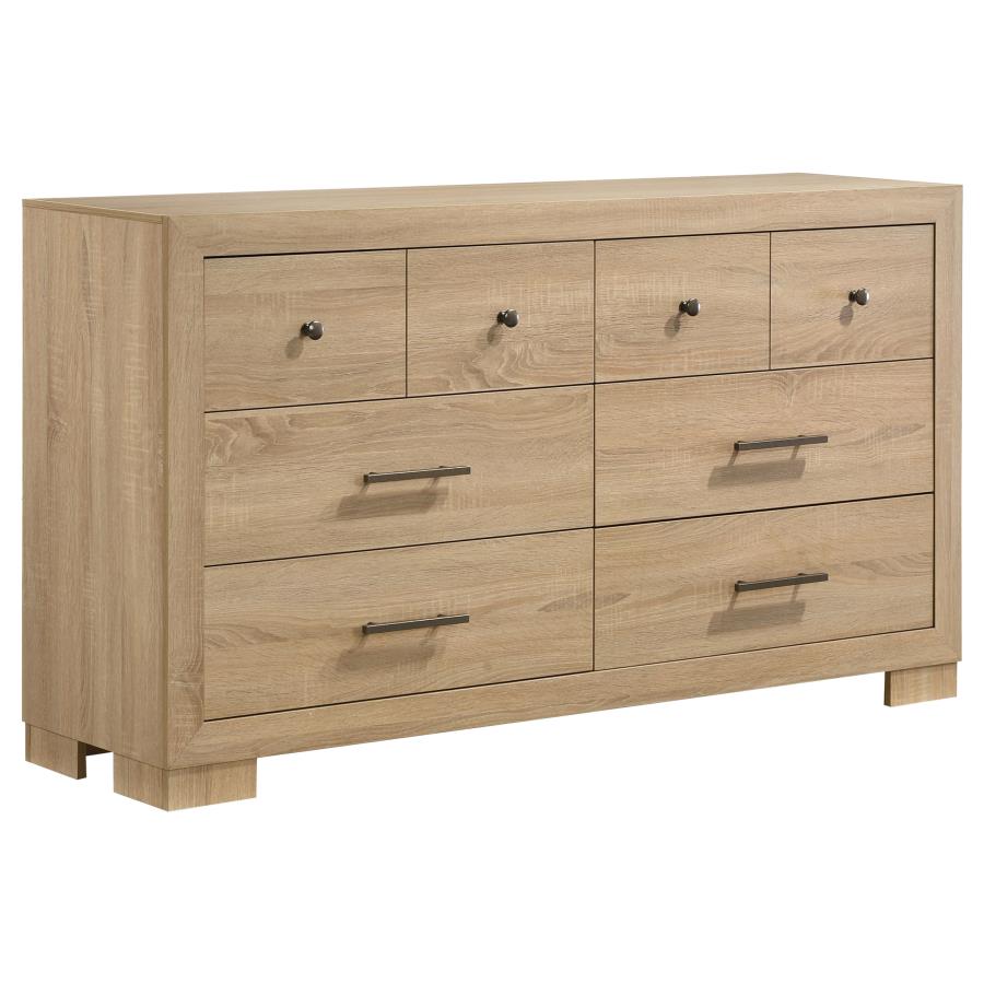 (image for) Arielle 6-drawer Bedroom Dresser Cabinet Light Oak