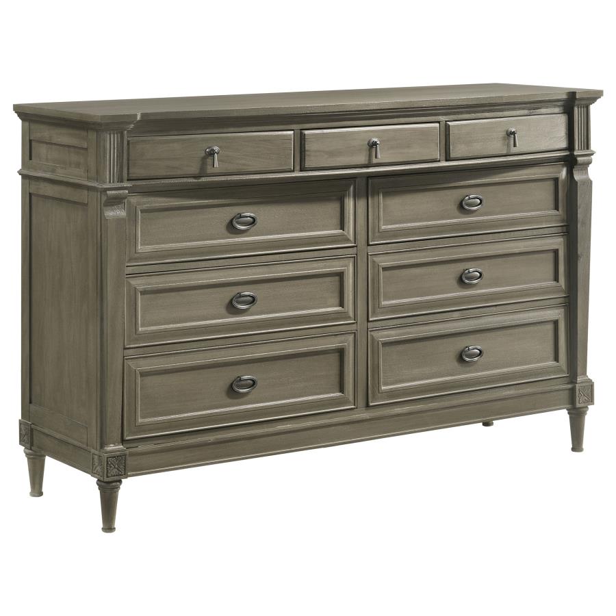 (image for) Alderwood 4-piece Queen Bedroom Set French Grey