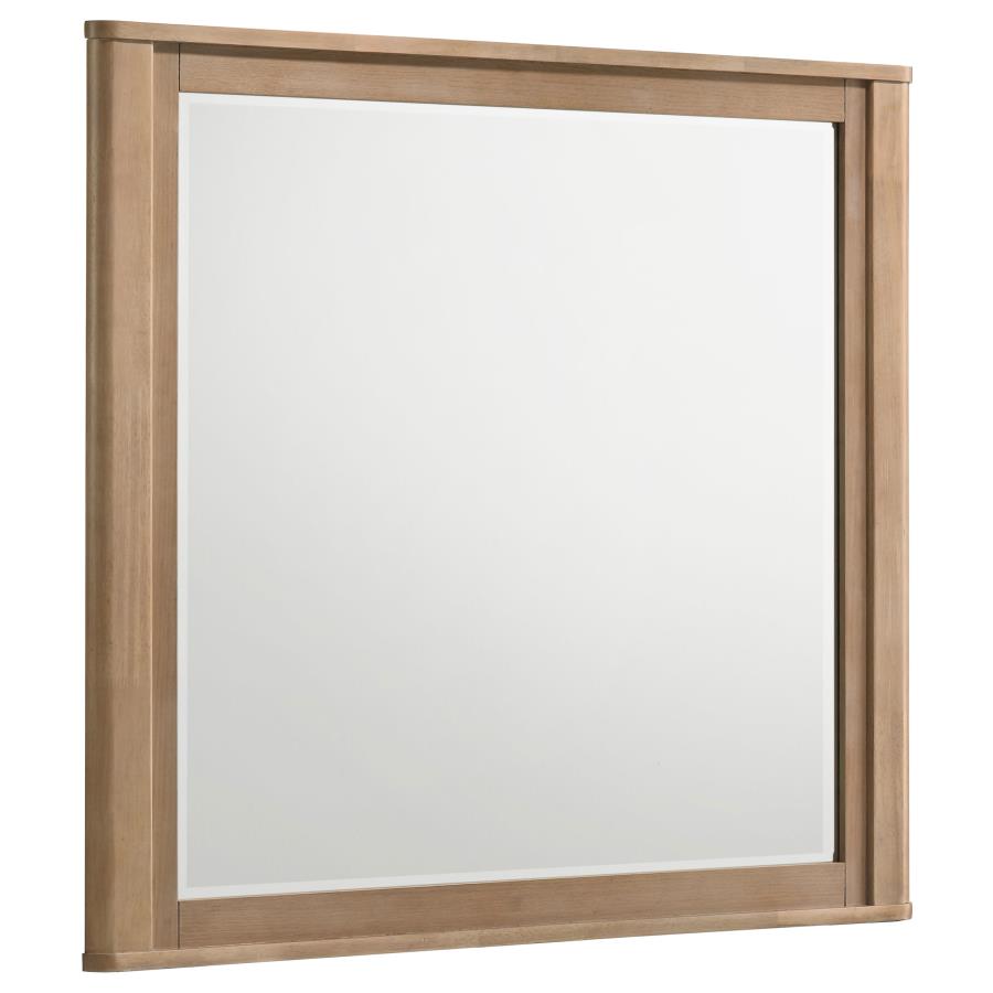 (image for) Leanne Dresser Mirror Light Oak