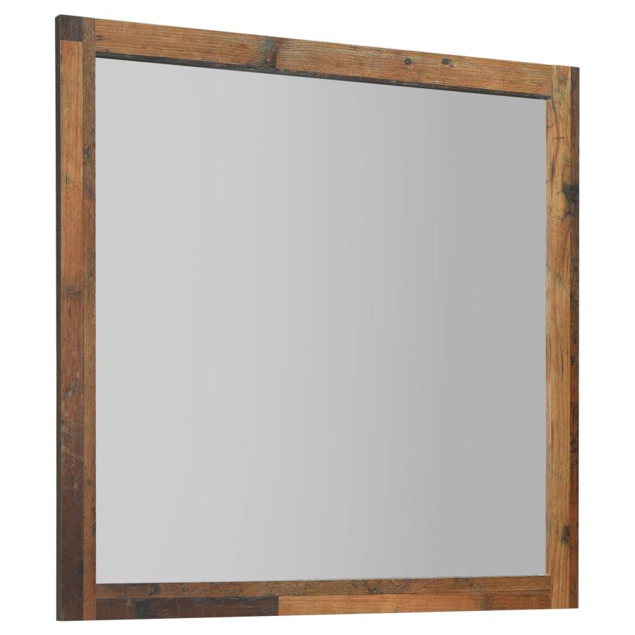 (image for) Sidney Dresser Mirror Rustic Pine