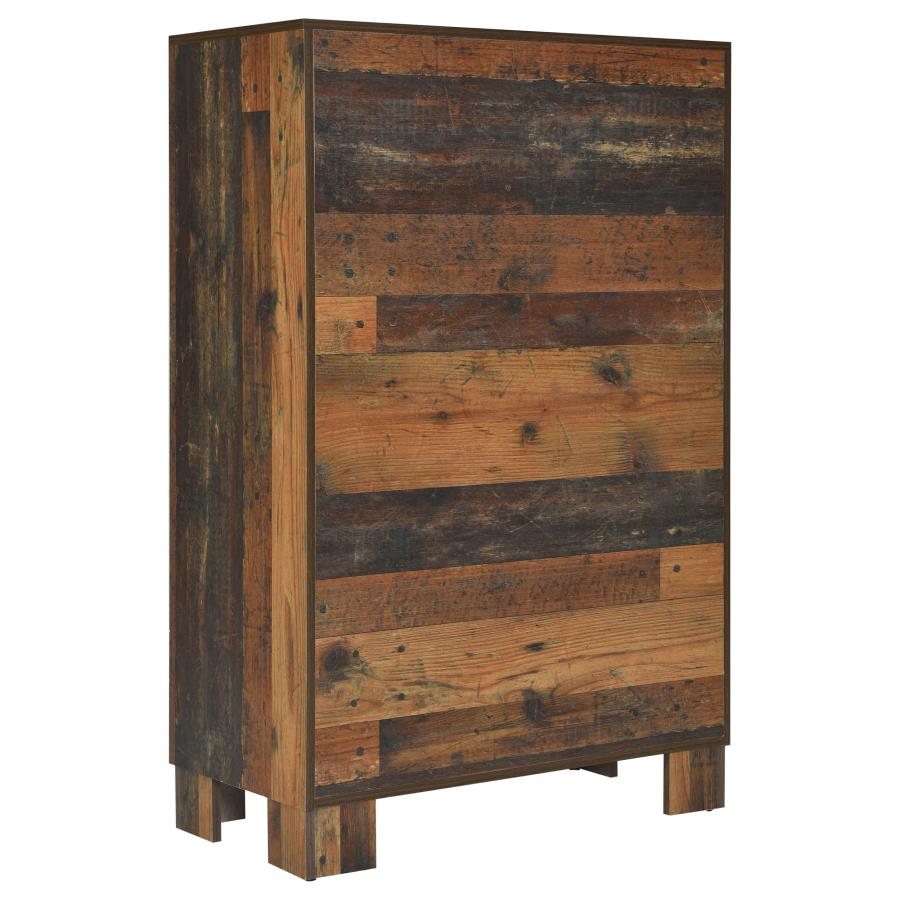 (image for) Sidney 5-drawer Bedroom Chest Rustic Pine