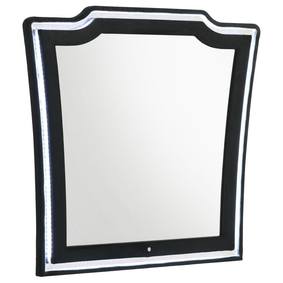 (image for) Lorient LED Dresser Mirror Black