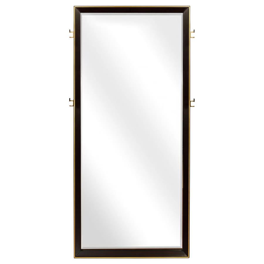 (image for) Durango 80-inch Standing Floor Mirror Smoked Peppercorn