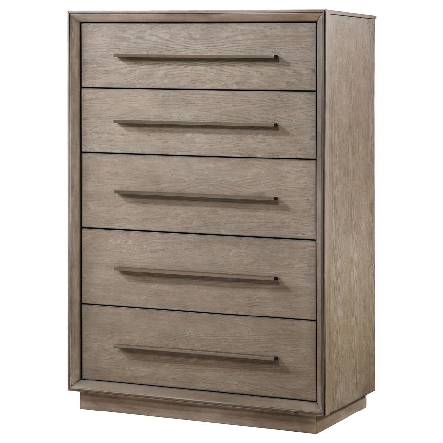 (image for) Durango 8-drawer Bedroom Chest Washed Oak