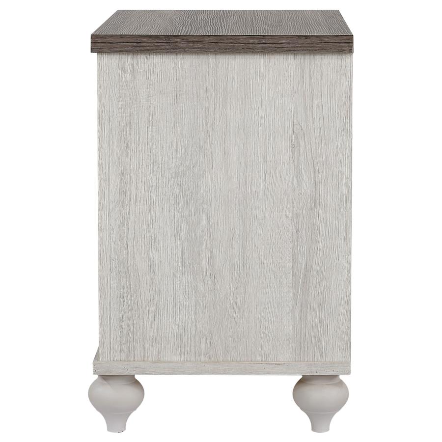 (image for) Stillwood 2-drawer Nightstand Vintage Linen