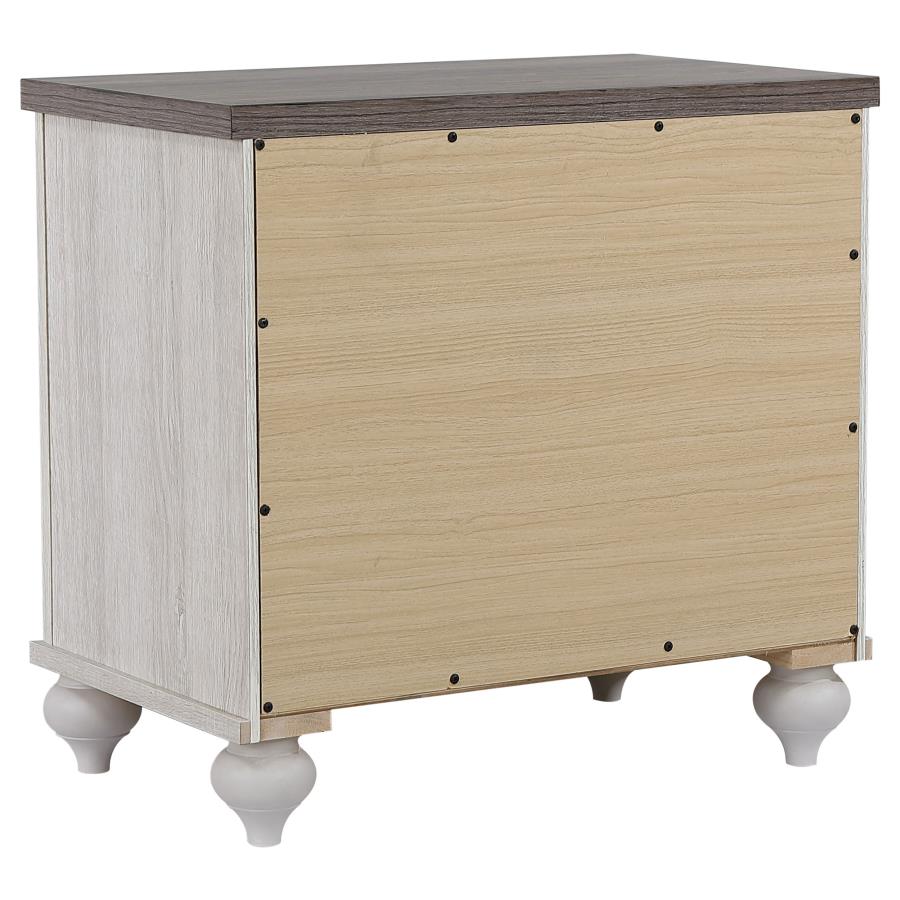 (image for) Stillwood 2-drawer Nightstand Vintage Linen