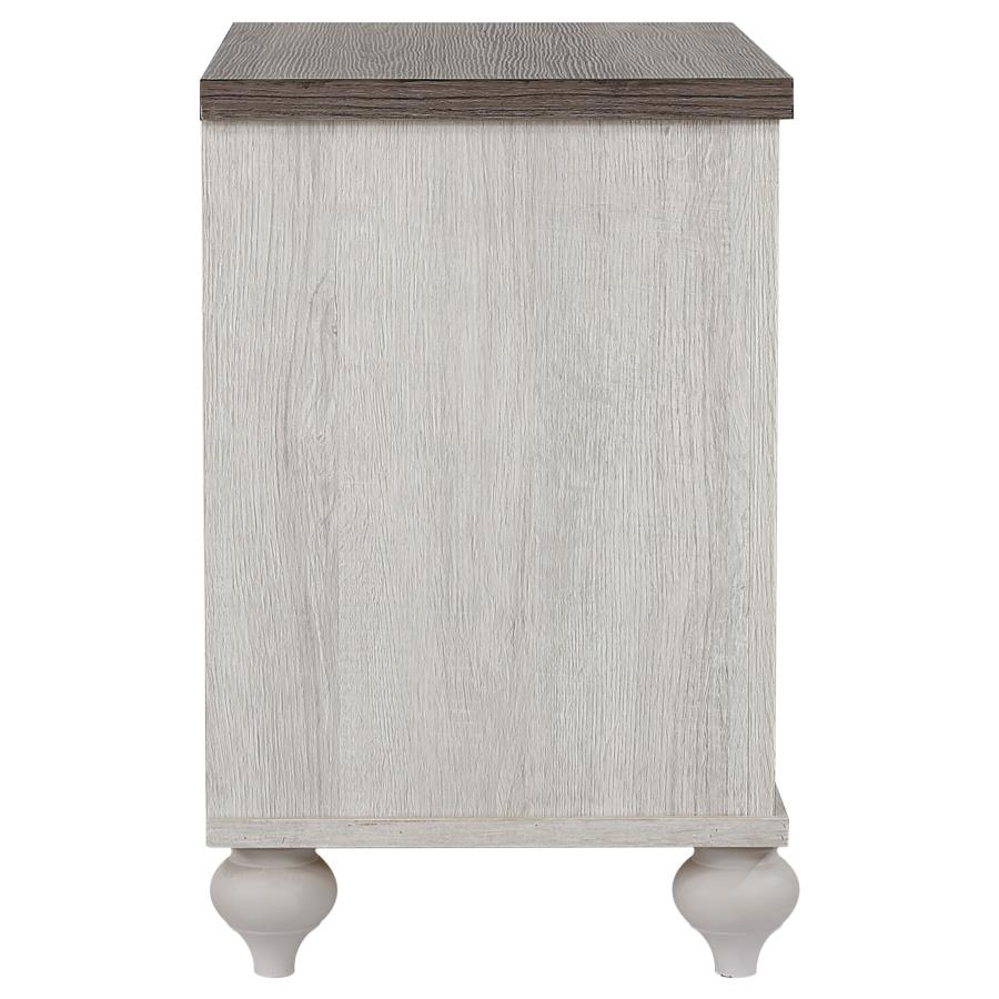 (image for) Stillwood 2-drawer Nightstand Vintage Linen