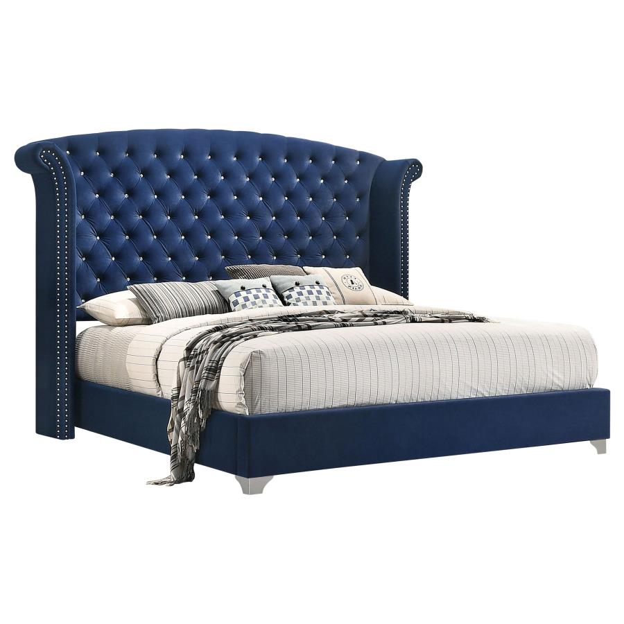 (image for) Melody 4-piece Eastern King Bedroom Set Pacific Blue