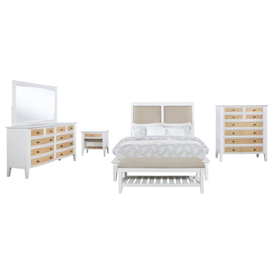 (image for) Bexhill 5-piece California King Bedroom Set White