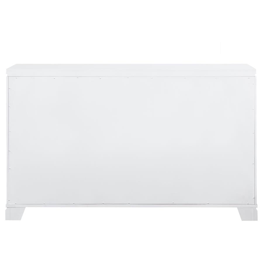 (image for) Eleanor 6-drawer Dresser White