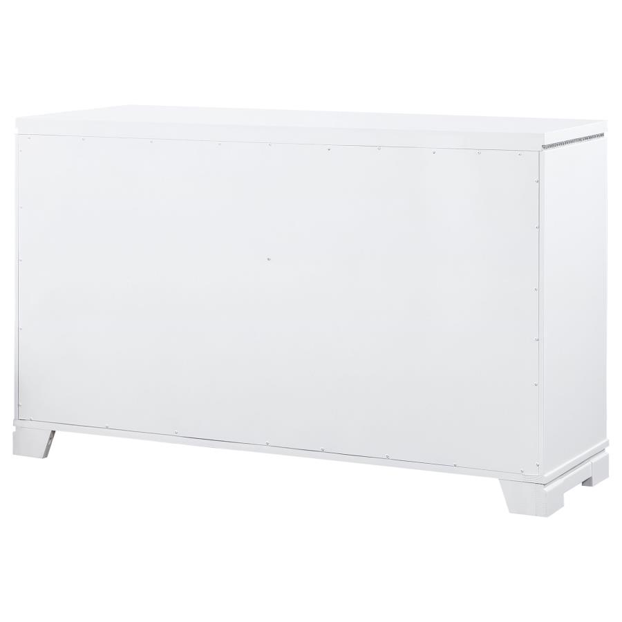 (image for) Eleanor 6-drawer Dresser White