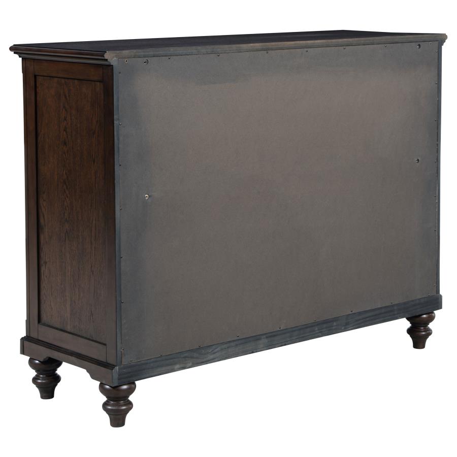 (image for) Andover 8-drawer Dresser Cabinet Dark Oak