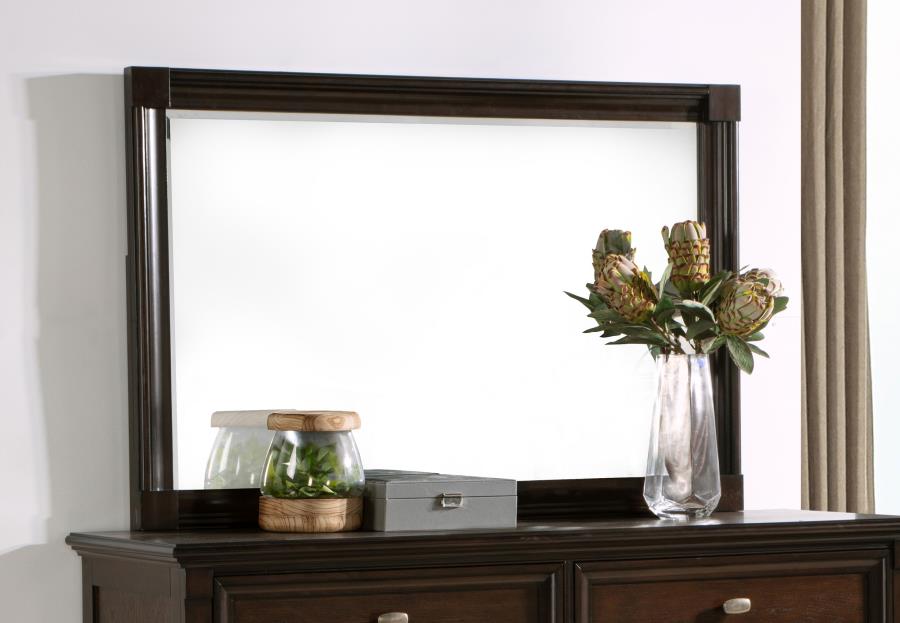 (image for) Andover Dresser Mirror Dark Oak