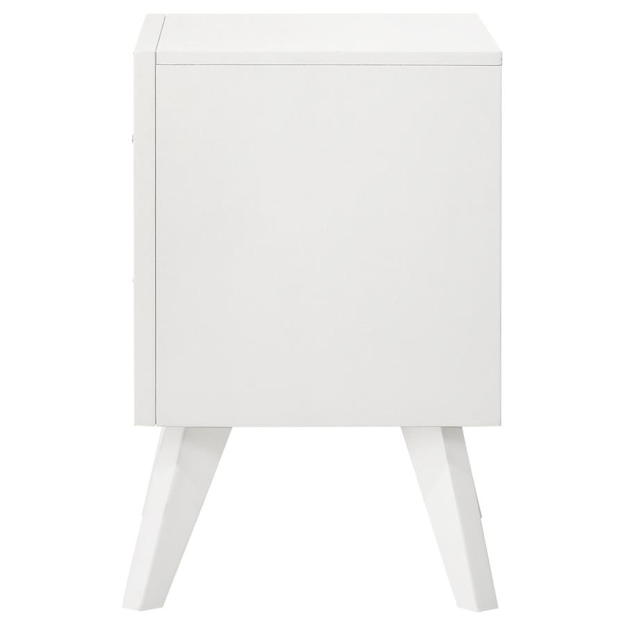 (image for) Janelle 2-drawer Nightstand White