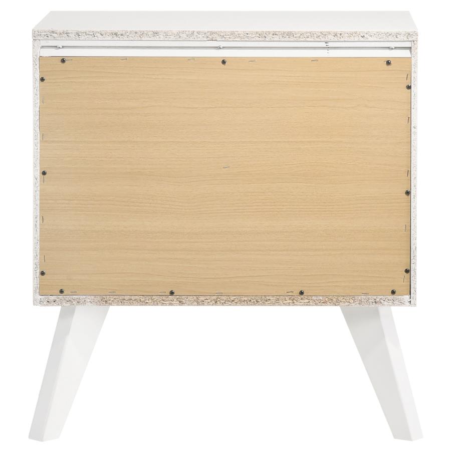 (image for) Janelle 2-drawer Nightstand White