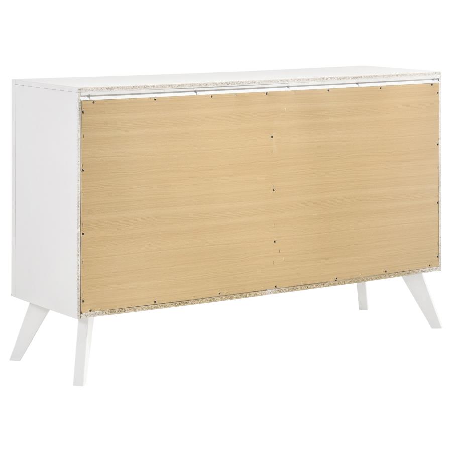 (image for) Janelle 6-drawer Dresser White