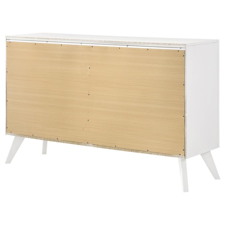 (image for) Janelle 6-drawer Dresser White