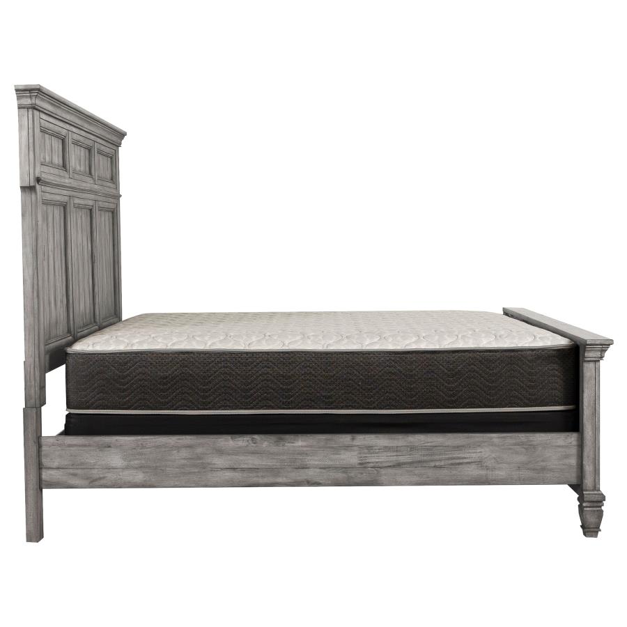 (image for) Avenue Wood Queen Panel Bed Weathered Grey