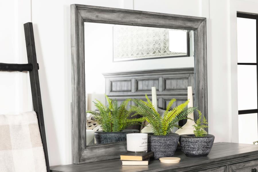 (image for) Avenue Dresser Mirror Weathered Grey