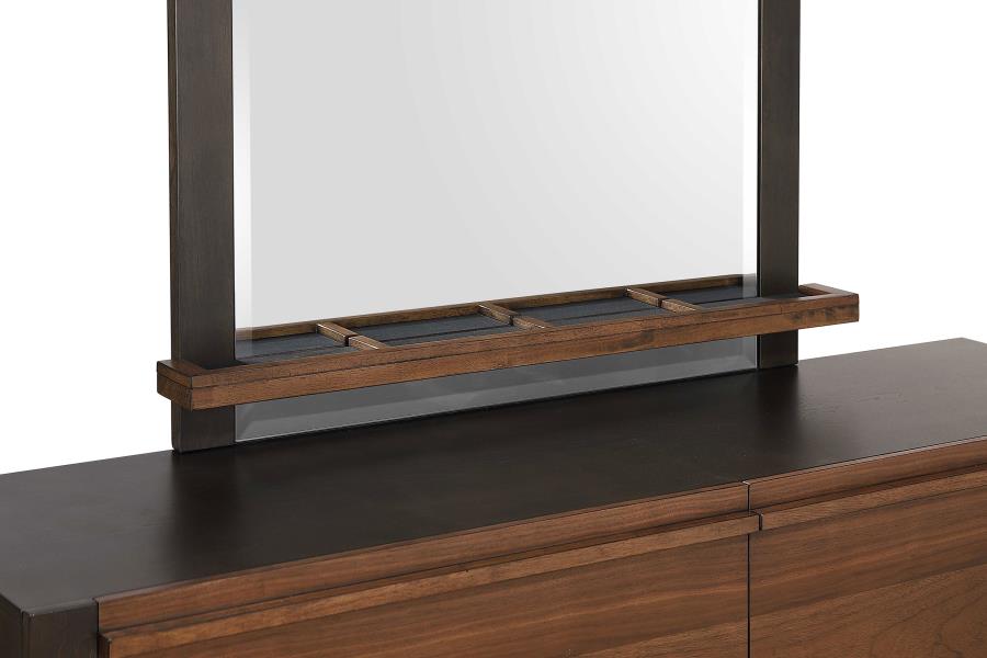 (image for) Azalia Dresser Mirror Walnut