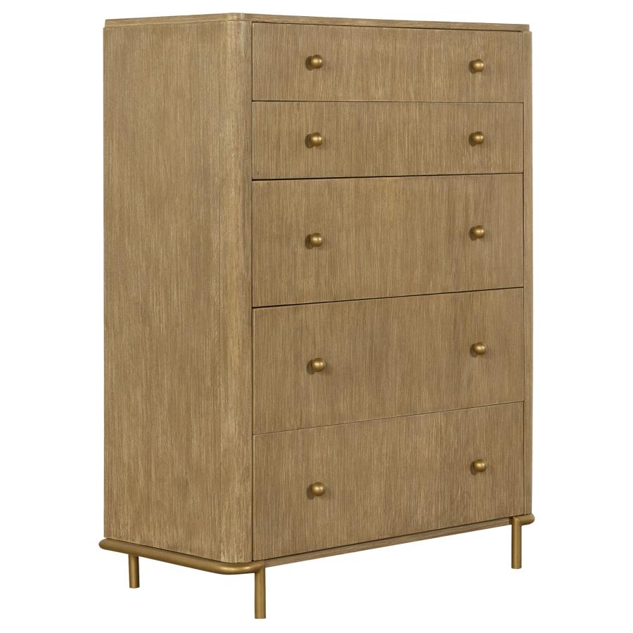 (image for) Arini 5-drawer Bedroom Chest Sand Wash - Click Image to Close