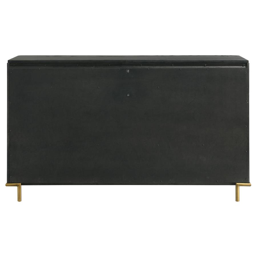 (image for) Arini 8-drawer Dresser Black