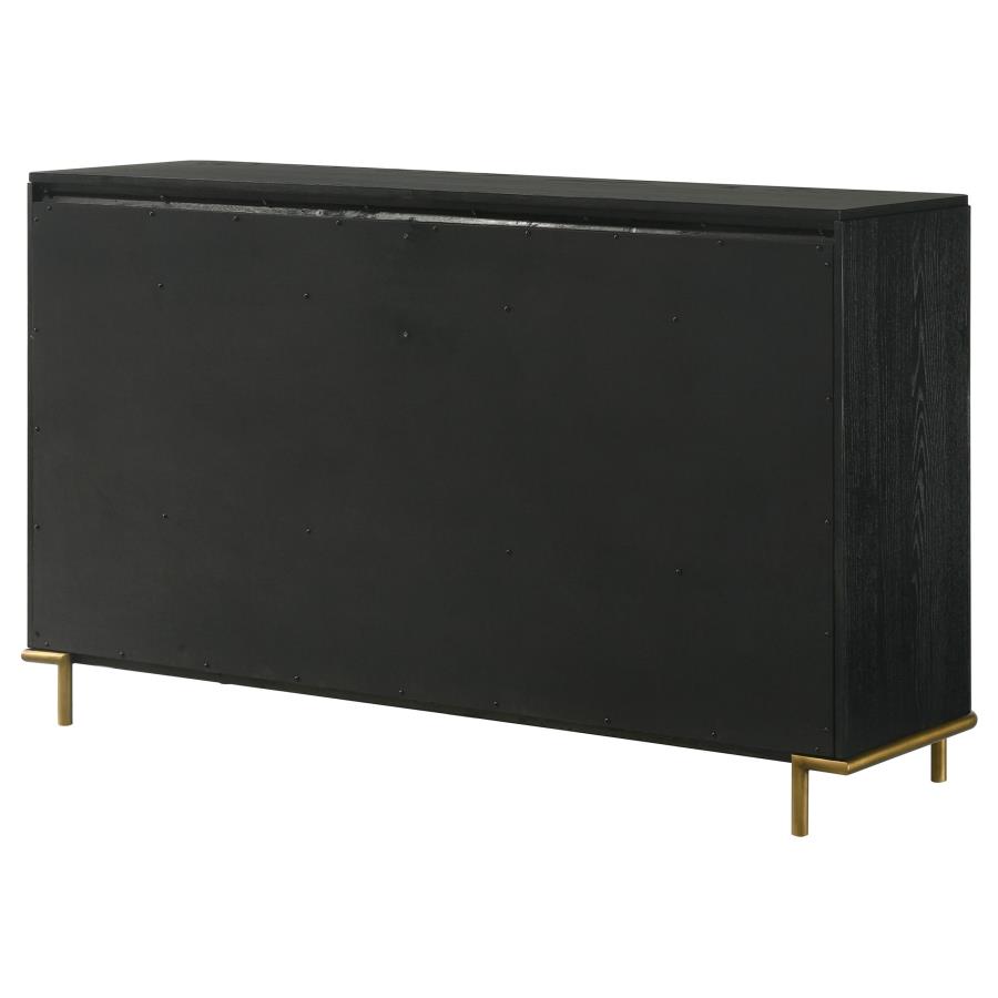 (image for) Arini 8-drawer Dresser Black