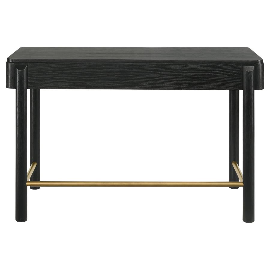 (image for) Arini 2-drawer Vanity Desk Makeup Table Black