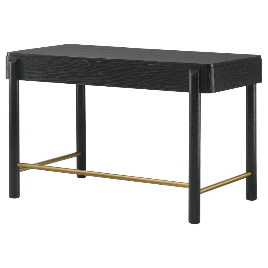 (image for) Arini 2-drawer Vanity Desk Makeup Table Black