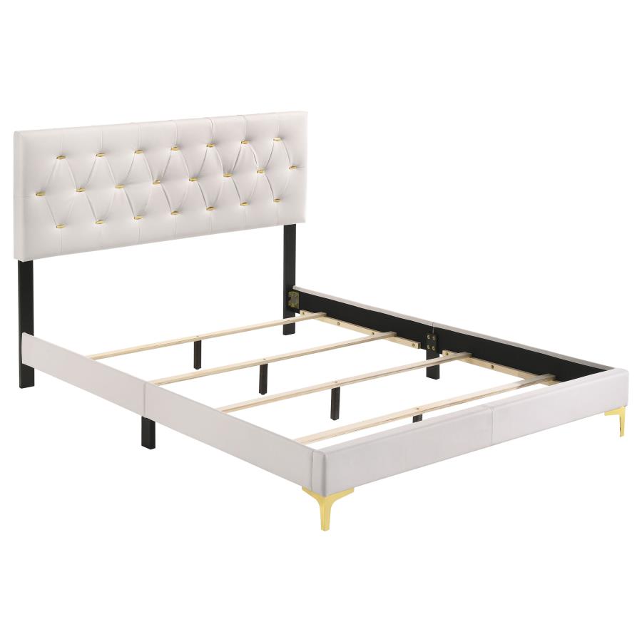 (image for) Kendall 4-piece California King Bedroom Set White