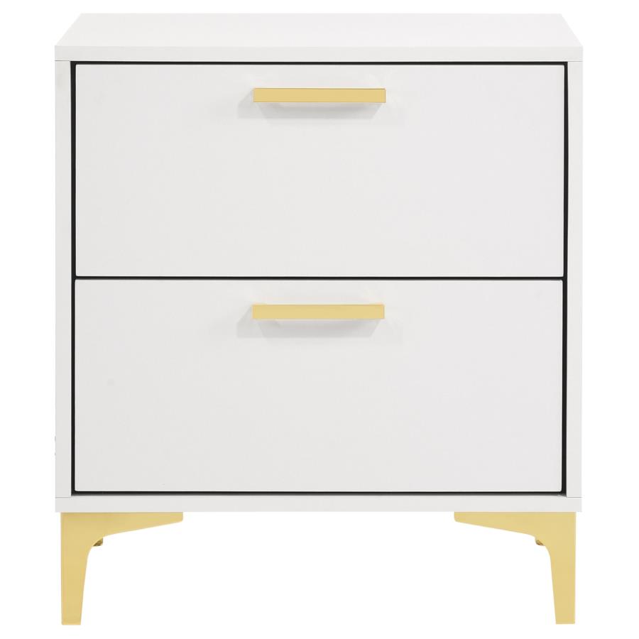 (image for) Kendall 2-drawer Nightstand White