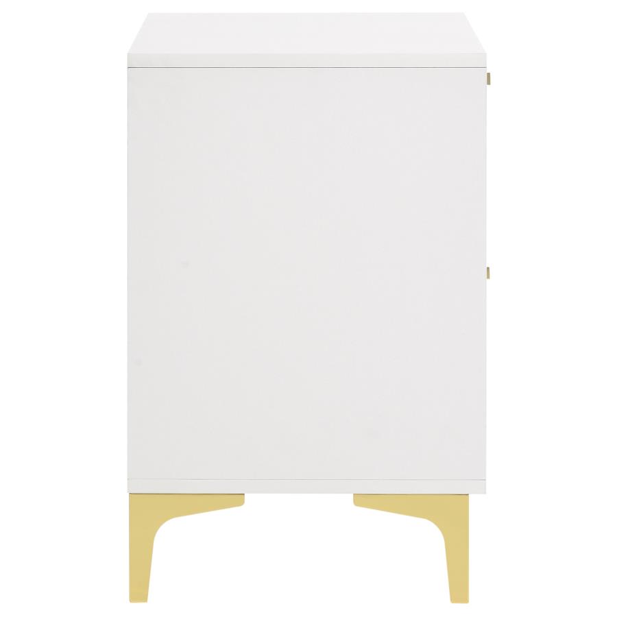 (image for) Kendall 2-drawer Nightstand White