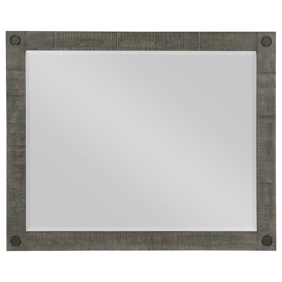 (image for) Lilith Dresser Mirror Distressed Grey