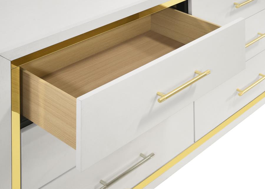 (image for) Lucia 6-drawer Dresser Cabinet White