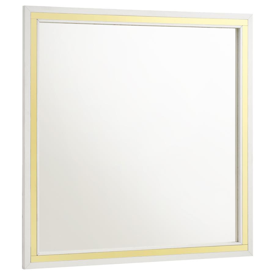 (image for) Lucia Dresser Mirror White - Click Image to Close