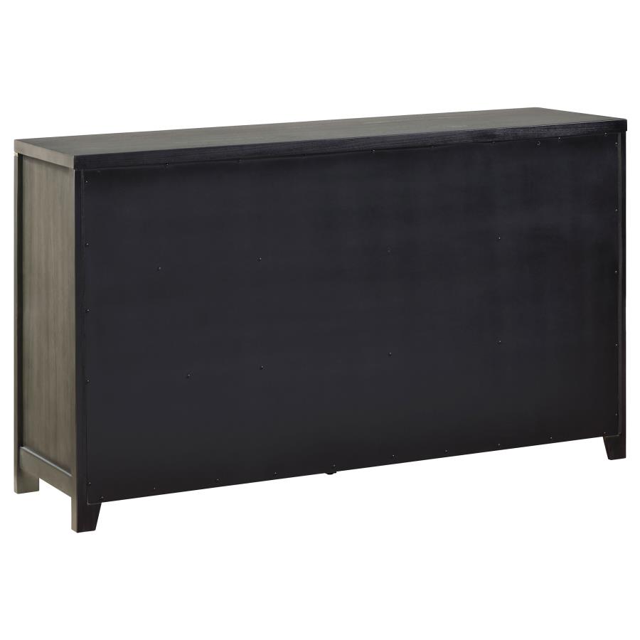 (image for) Kieran 6-drawer Dresser Grey