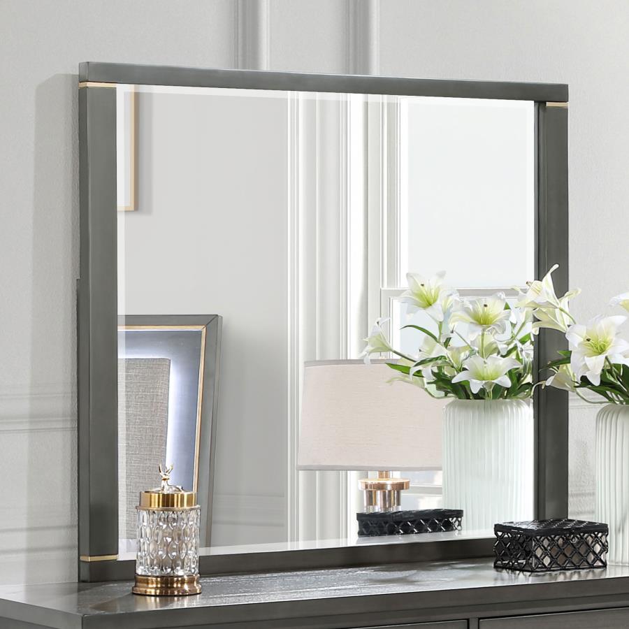 (image for) Kieran Dresser Mirror Grey