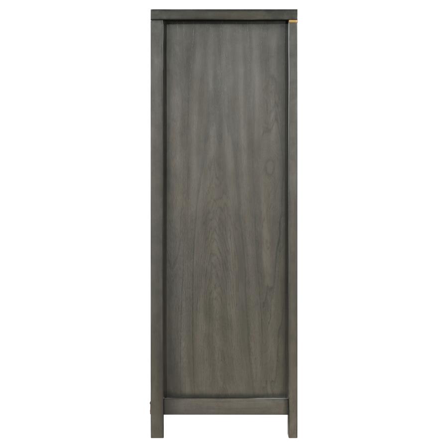 (image for) Kieran 5-drawer Bedroom Chest Grey