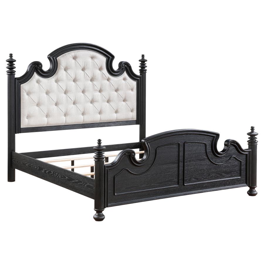 (image for) Celina 5-piece Eastern King Bedroom Set Black