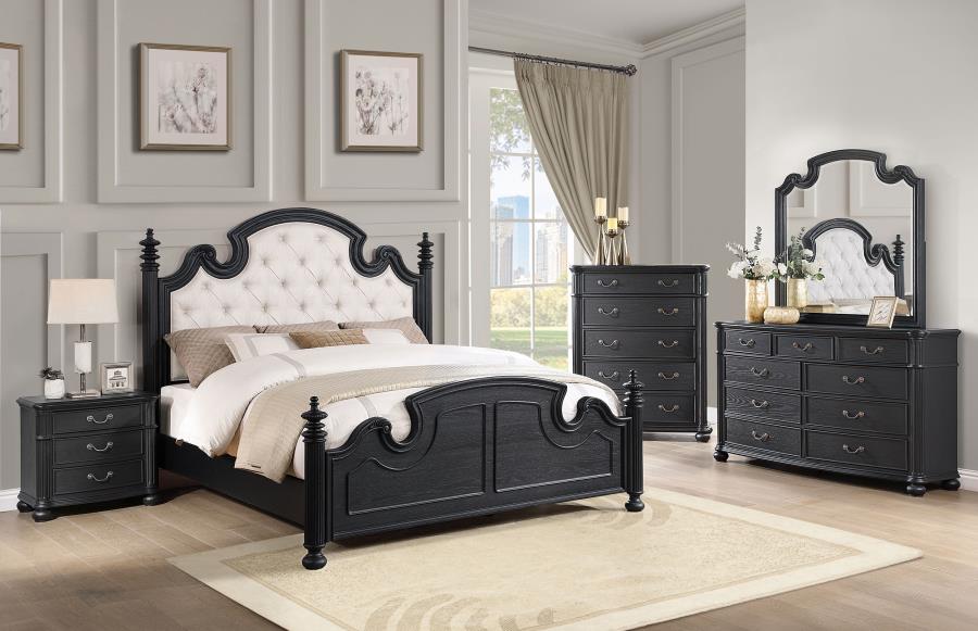 (image for) Celina 9-drawer Dresser Black