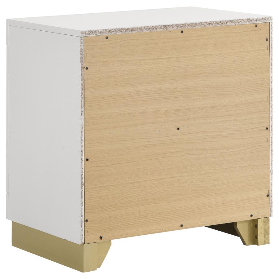 (image for) Caraway 2-drawer Nightstand White