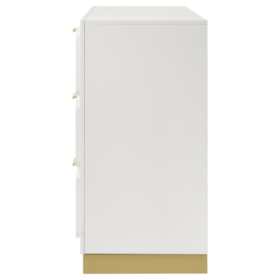 (image for) Caraway 6-drawer Dresser White