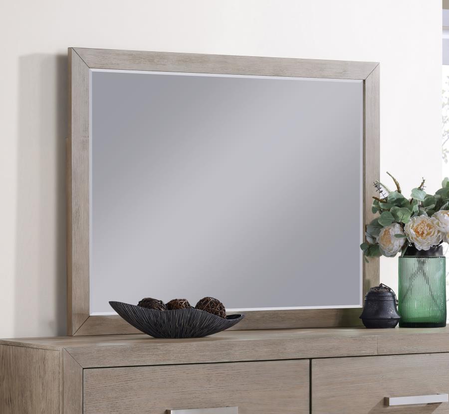 (image for) Kenora 6-drawer Dresser Mirror Barley Brown