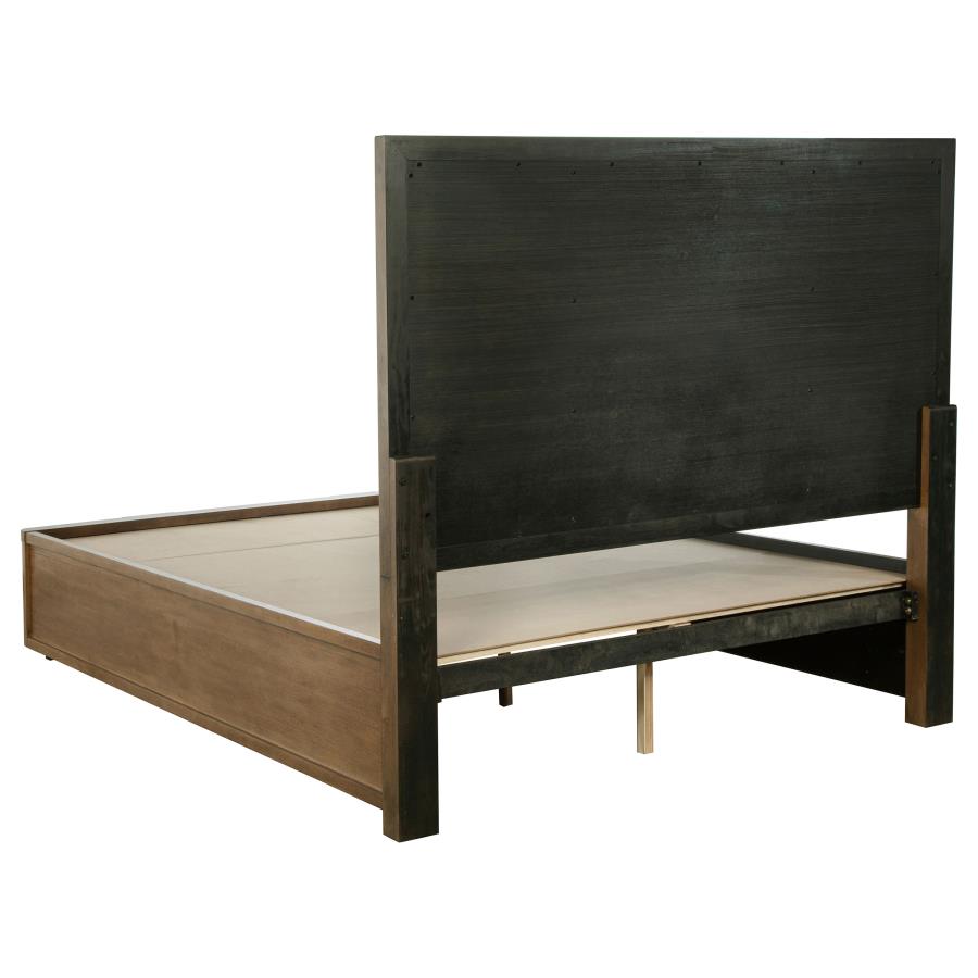 (image for) Terrace 2-drawer Eastern King Storage Bed Ash Brown