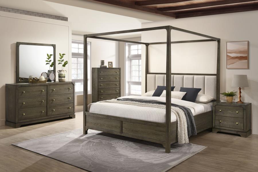 (image for) Gran Park 5-piece Queen Bedroom Set Dark Cocoa