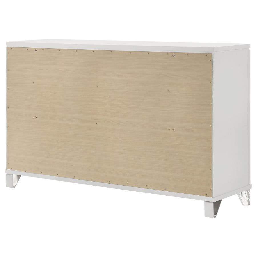 (image for) Marmore 9-drawer Dresser Cabinet White